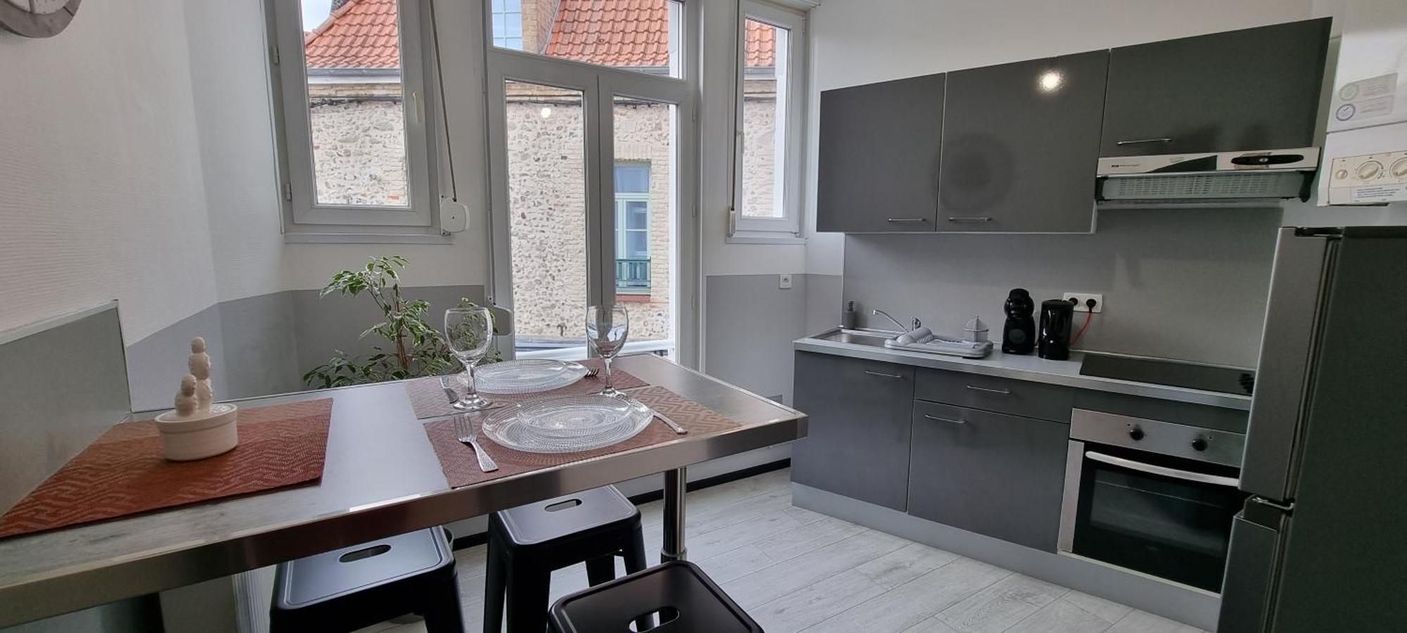 Elegant Centre - 4 Pers Apartment Etaples